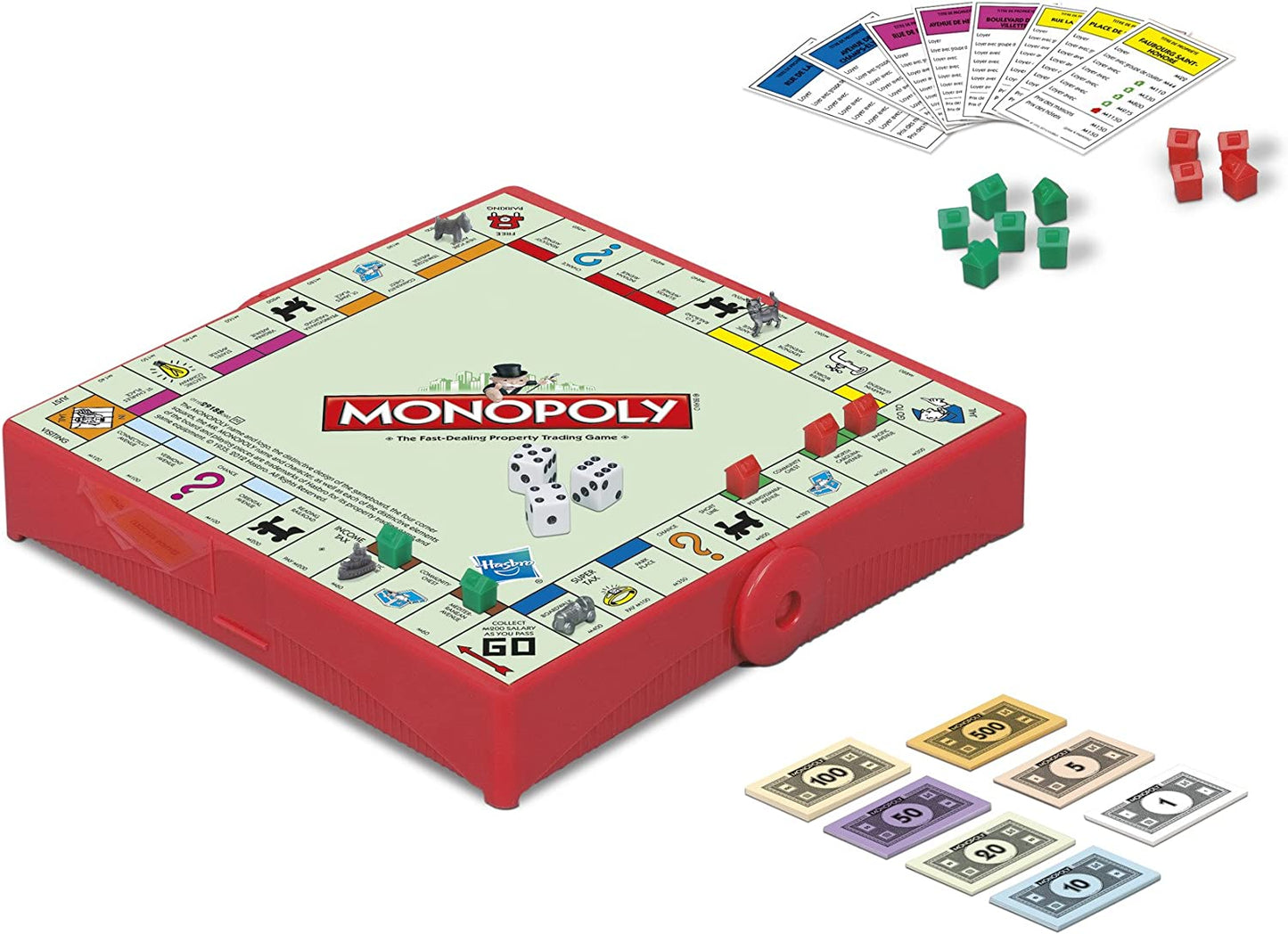 MONOPOLY Jeu format édition voyage