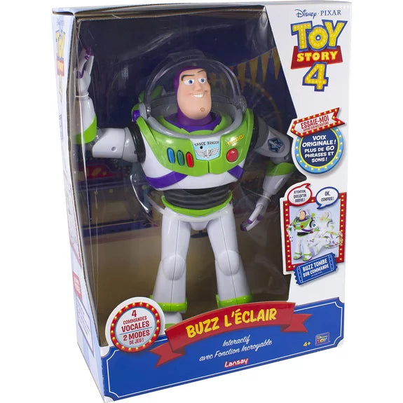 TOY STORY Figurine interactive incroyable Buzz l’éclair
