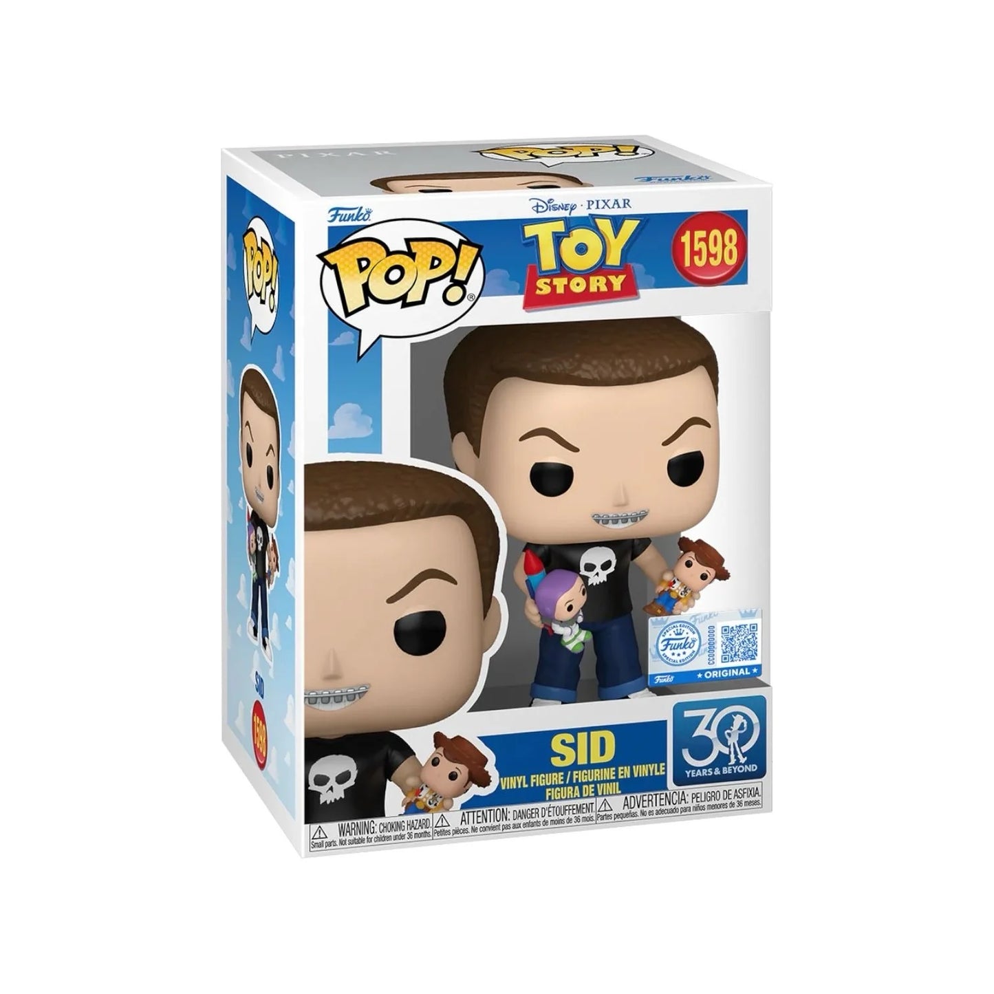 FUNKO POP Toy Story Figurine Sid 1598