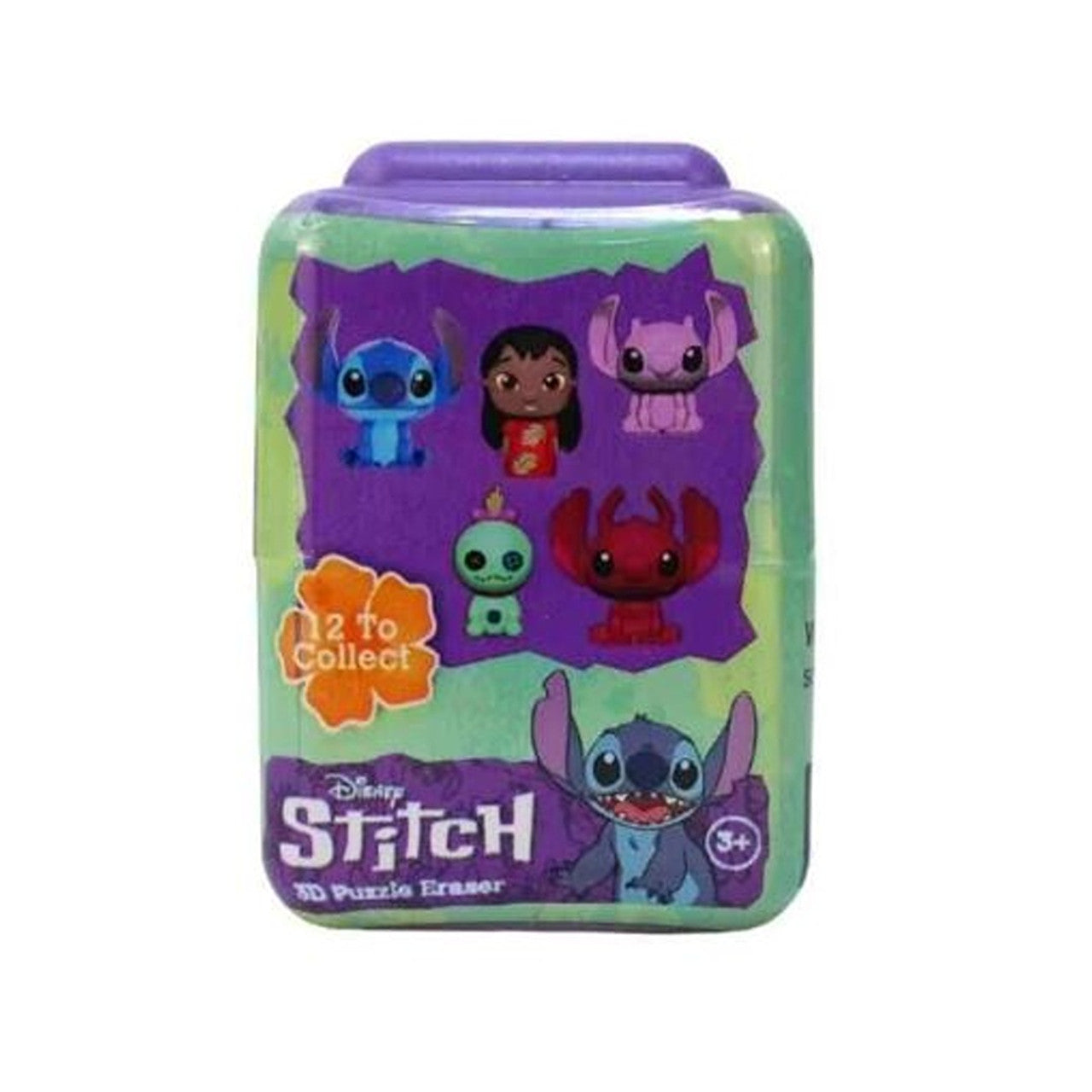 STITCH 3D puzzle gommes