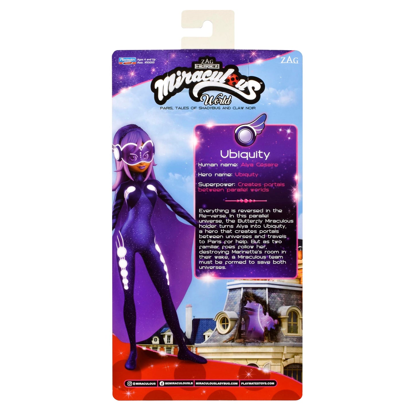 MIRACULOUS WORLD Poupée Alya Ubiquity