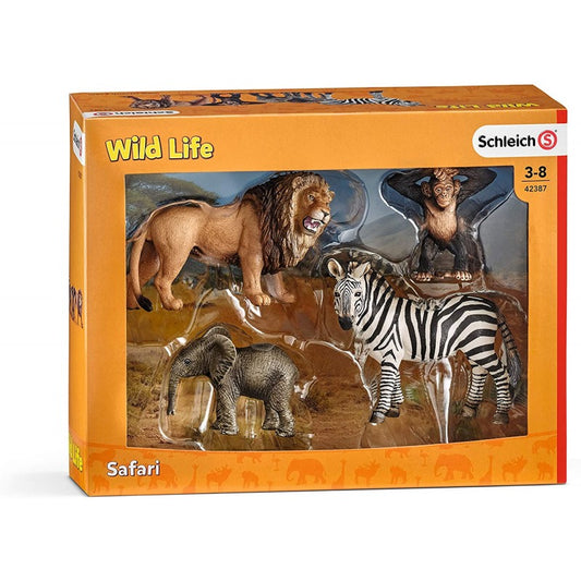 SCHLEICH Coffret starter figurines animaux sauvages