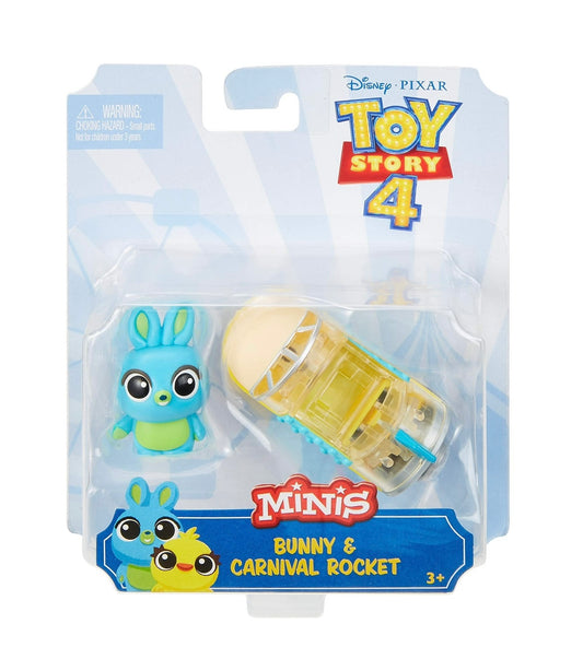 TOY STORY Ensemble figurine et mini véhicule Bunny
