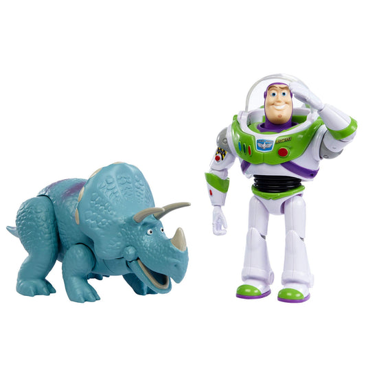 TOY STORY Pack figurines Buzz l’éclair et Trixie