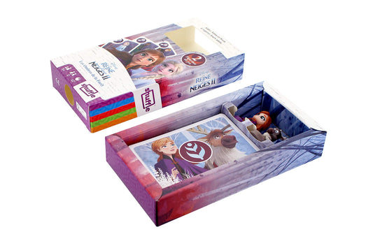 REINE DES NEIGES Jeu les ombres de la forêt avec figurines