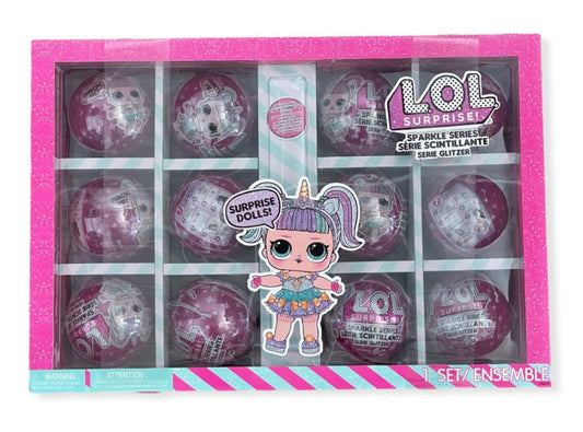 LOL SURPRISE Mega coffret valise 12 boules poupées figurines surprises
