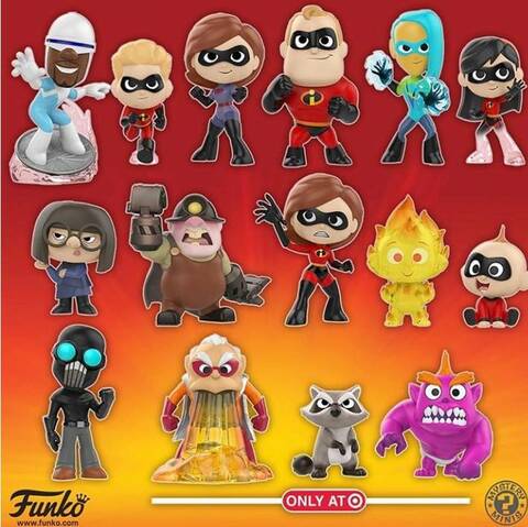 INDESTRUCTIBLES Boîte figurine Funko mini mystery