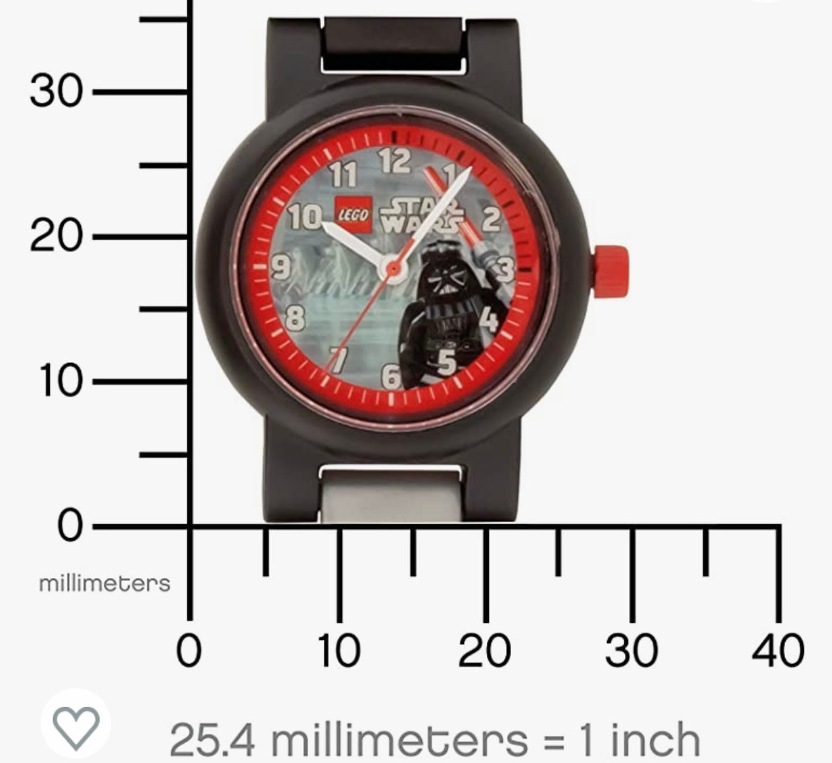 LEGO Montre Star Wars Dark Vador