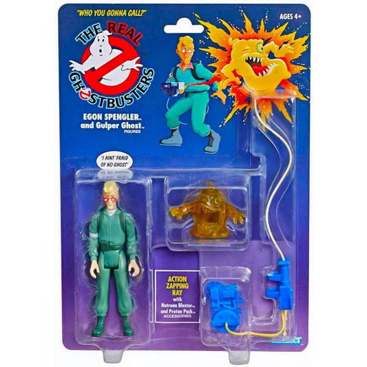 GHOSTBUSTERS Figurine Egon Spengler et accessoires Année 80