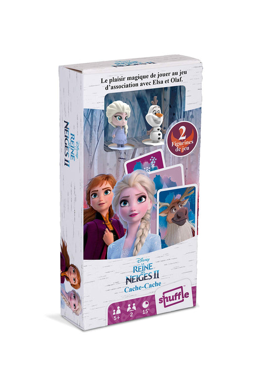 REINE DES NEIGES Jeu cache-cache avec figurines Elsa et Olaf
