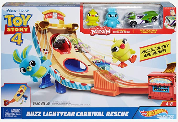 TOY STORY Coffret Buzz a la fête foraine Hotwheels