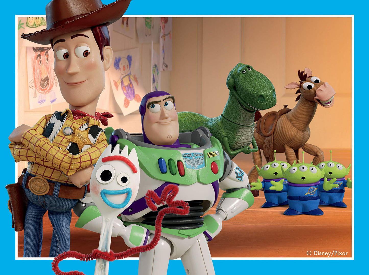 TOY STORY Coffret de 4 puzzles