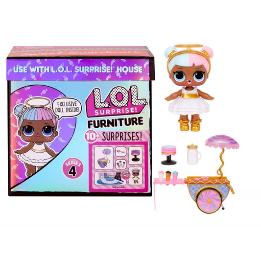 LOL Surprise Poupée furniture chariot à friandises