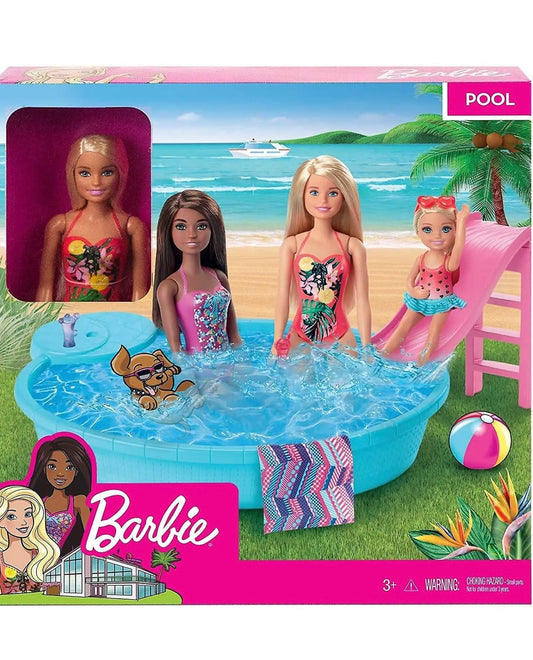 BARBIE Poupée et sa piscine