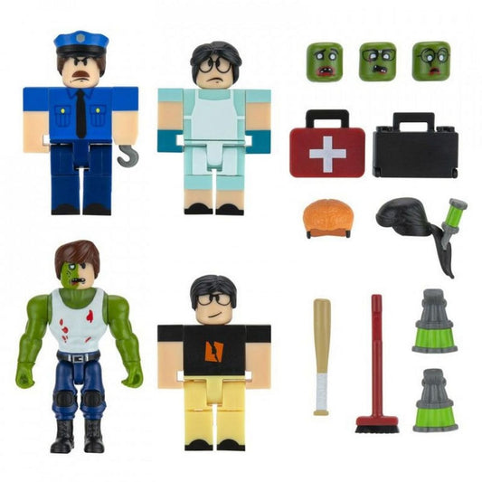 ROBLOX Pack de 4 figurines et accessoires