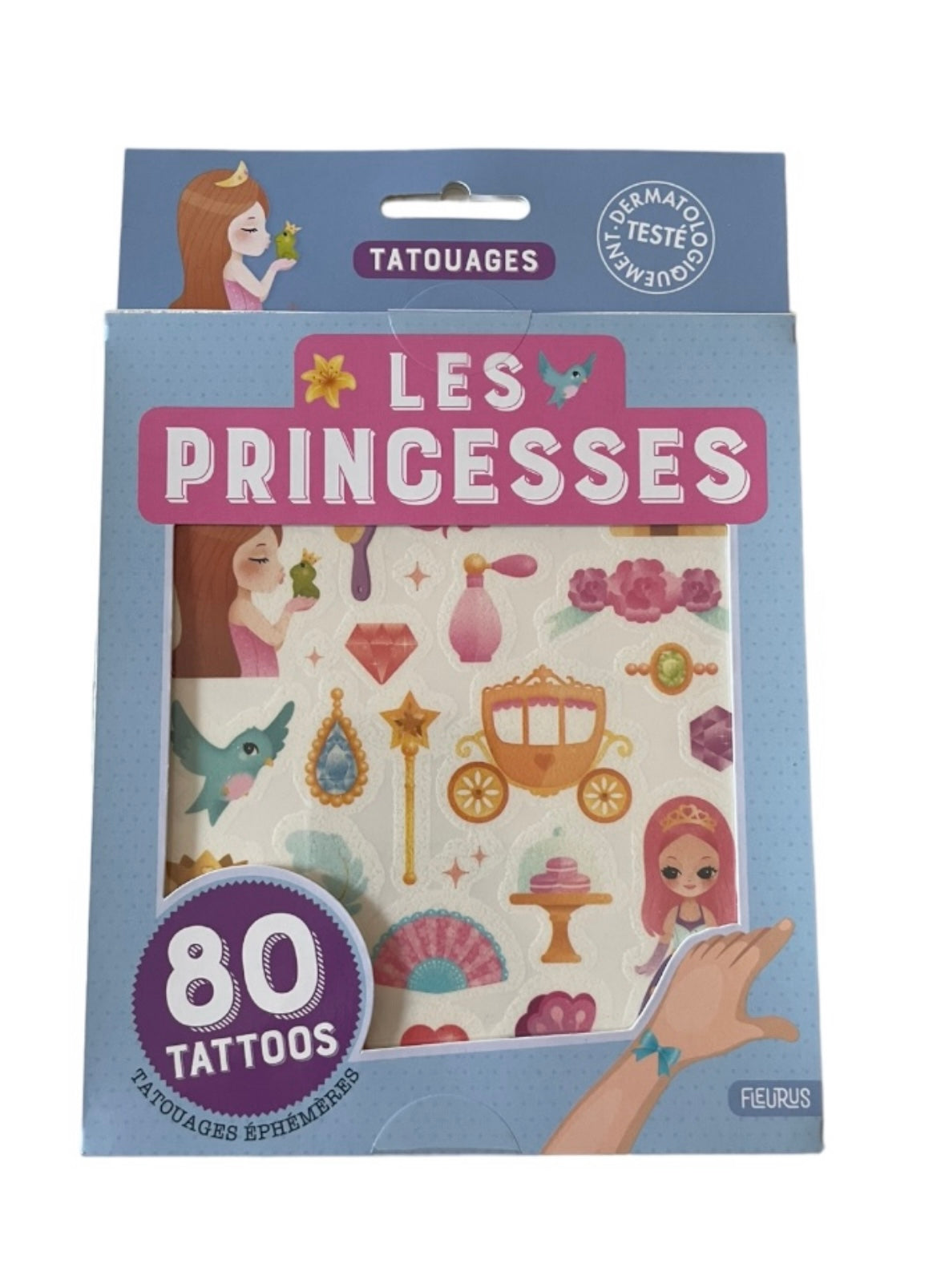 Tatouages enfants thème Pirate - Princesses ou Licorne