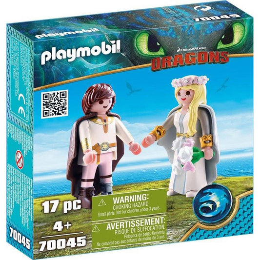PLAYMOBIL Dragons 70045 Harold et Astrid