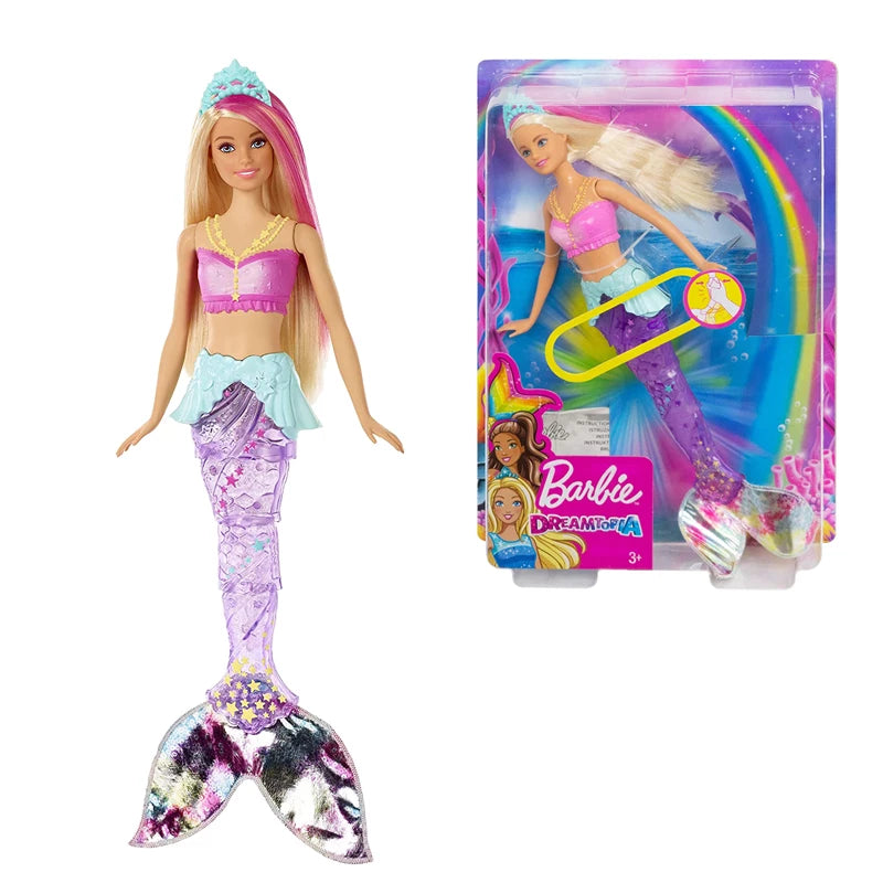 BARBIE Poupée Dreamtopia Sirène lumières et danse aquatique Frimousse-shop