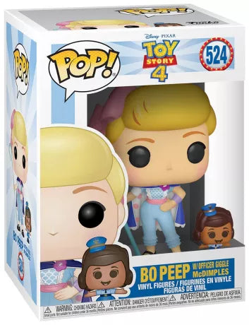 FUNKO POP Figurine Toy Story 524 Bo peep & officier Giggle
