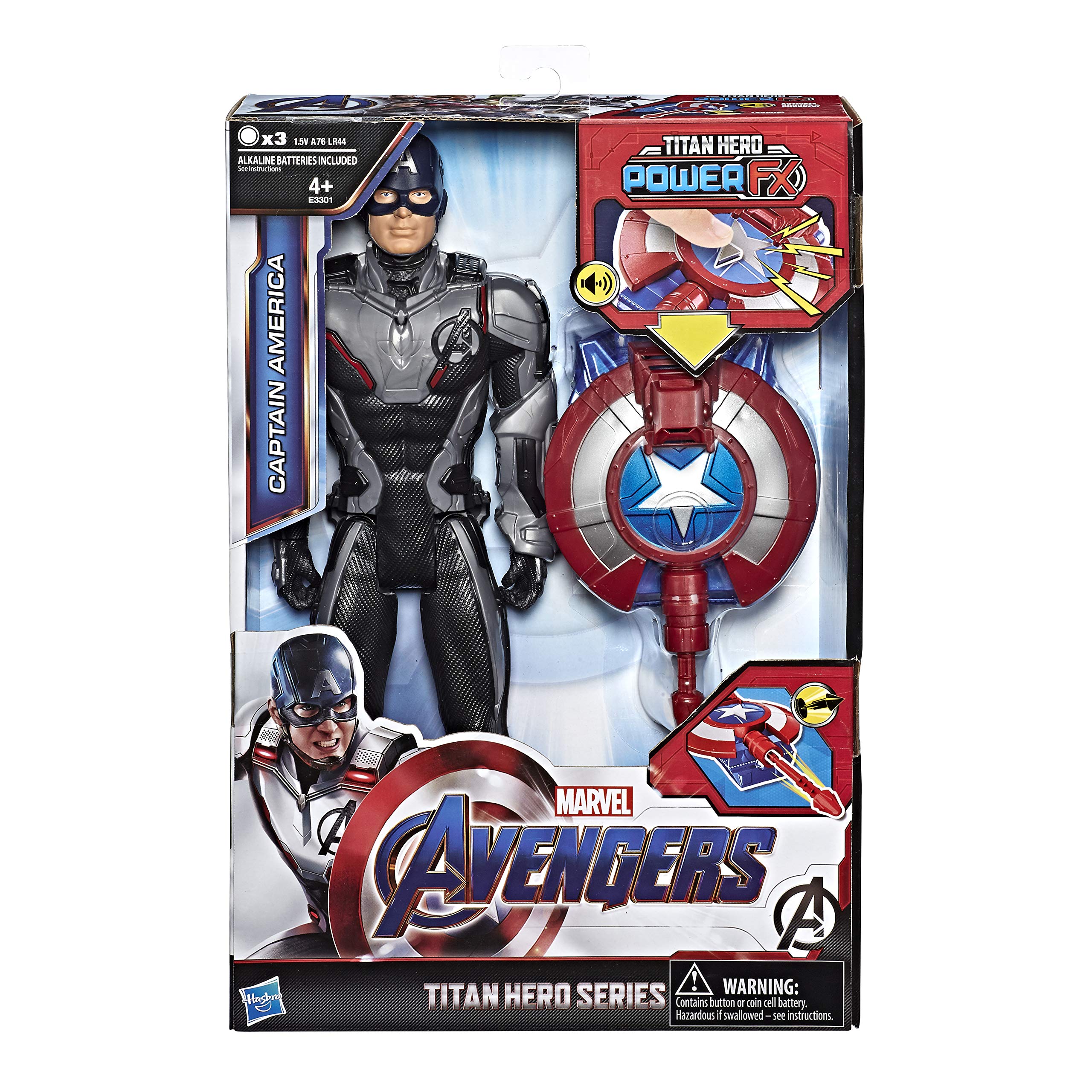 Figurine électronique Avengers 30 cm : Titan Hero Power FX : Captain America - Jeux et jouets Hasbro - Avenue des Jeux Figurine électronique Avengers 30 cm : Titan Hero Power FX : Captain America - Jeux et jouets Hasbro - Avenue des Jeux