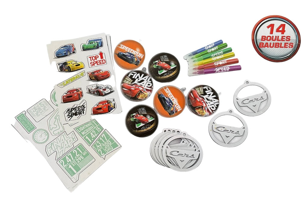 CARS Créer tes boules décoratives de noël