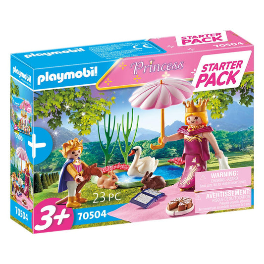 PLAYMOBIL Série Princess 70504 pack reine et enfant