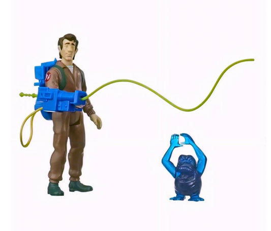 GHOSTBUSTERS Figurine Peter Venkman et accessoires Année 80