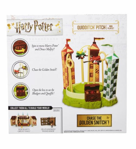 HARRY POTTER Playset jeu quidditch pitch