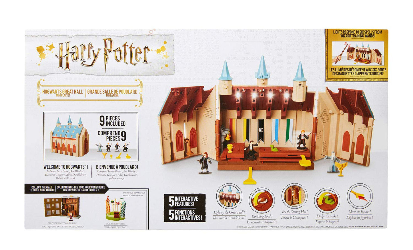 HARRY POTTER Grande salle de poudlard