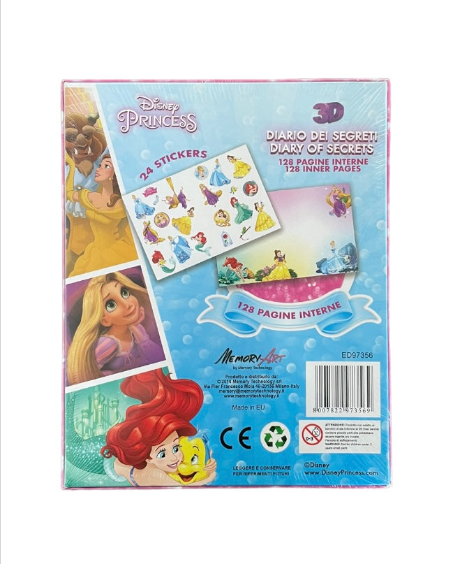 PRINCESSES DISNEY Journal secret 3d Cendrillon