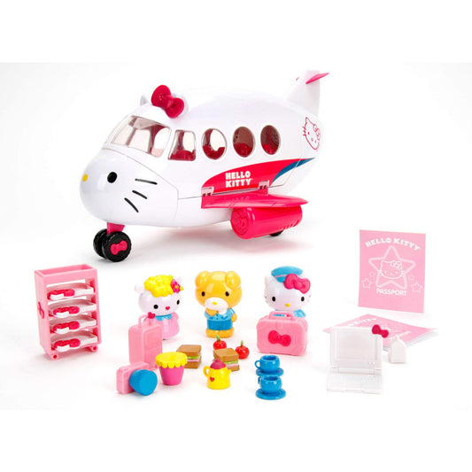 HELLO KITTY Avion playset et ces accessoires