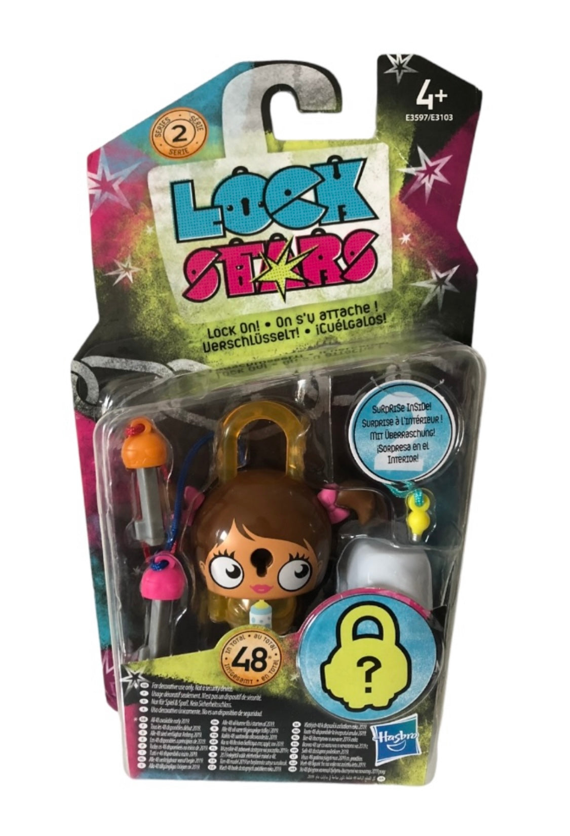 LOCK STARS Cadenas figurine