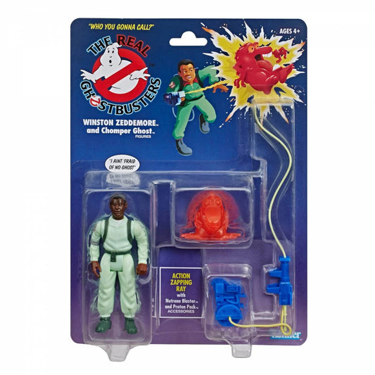 GHOSTBUSTERS Figurine Winston Zeddemore et accessoires Année 80