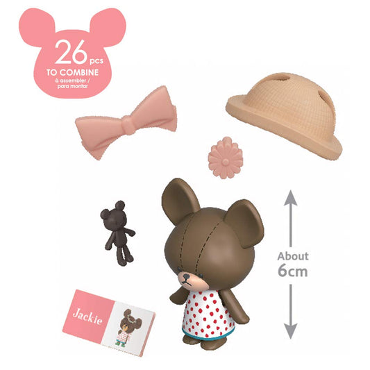 HACO ROOM BANDAI Figurine Ourson Jackie