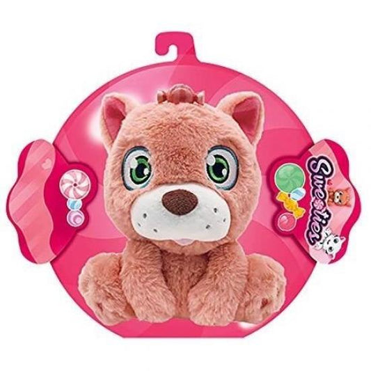 SWEETIES Peluche parfumée Chien à la pêche