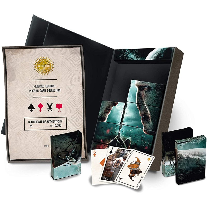 HARRY POTTER Coffret édition limitée 8 jeux de cartes