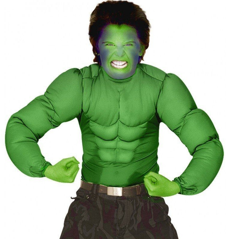 DÉGUISEMENT Tee-shirt super héros musclé