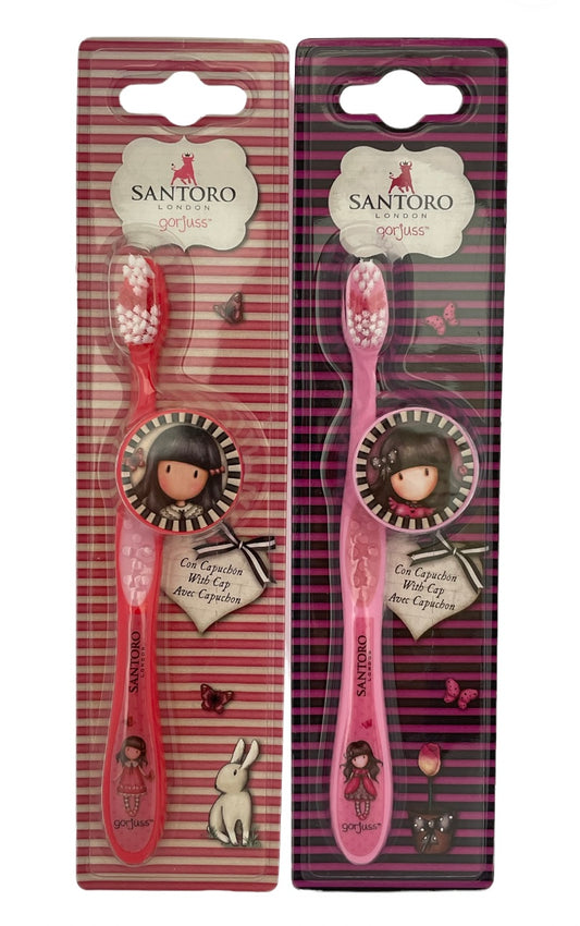 SANTORO Brosse à dents avec capuchon de protection