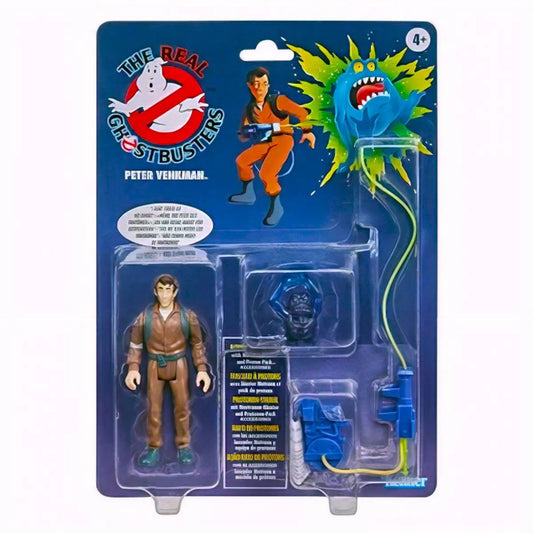 GHOSTBUSTERS Figurine Peter Venkman et accessoires Année 80