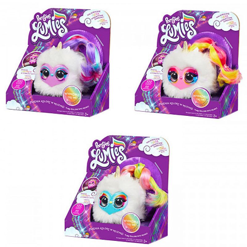 Peluche Interactive Pomsies Jouet Chat Pomsies Pinky Peluche