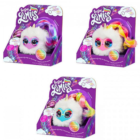 POMSIES LUMIES Peluche interactive