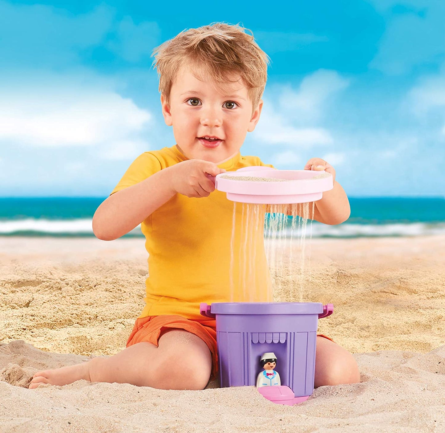 PLAYMOBIL Sand stand jouet de plage marchand de glace