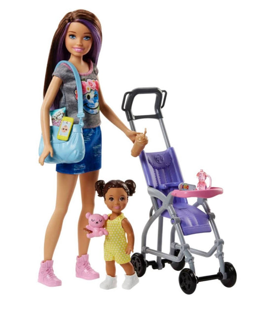 BARBIE Poupée Skipper babysitters
