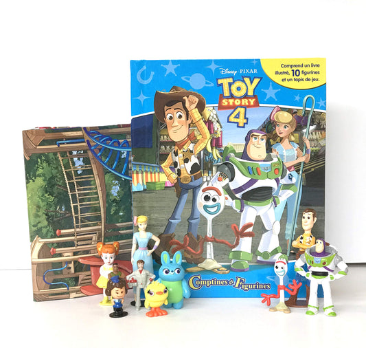 TOY STORY Livre comptines et figurines