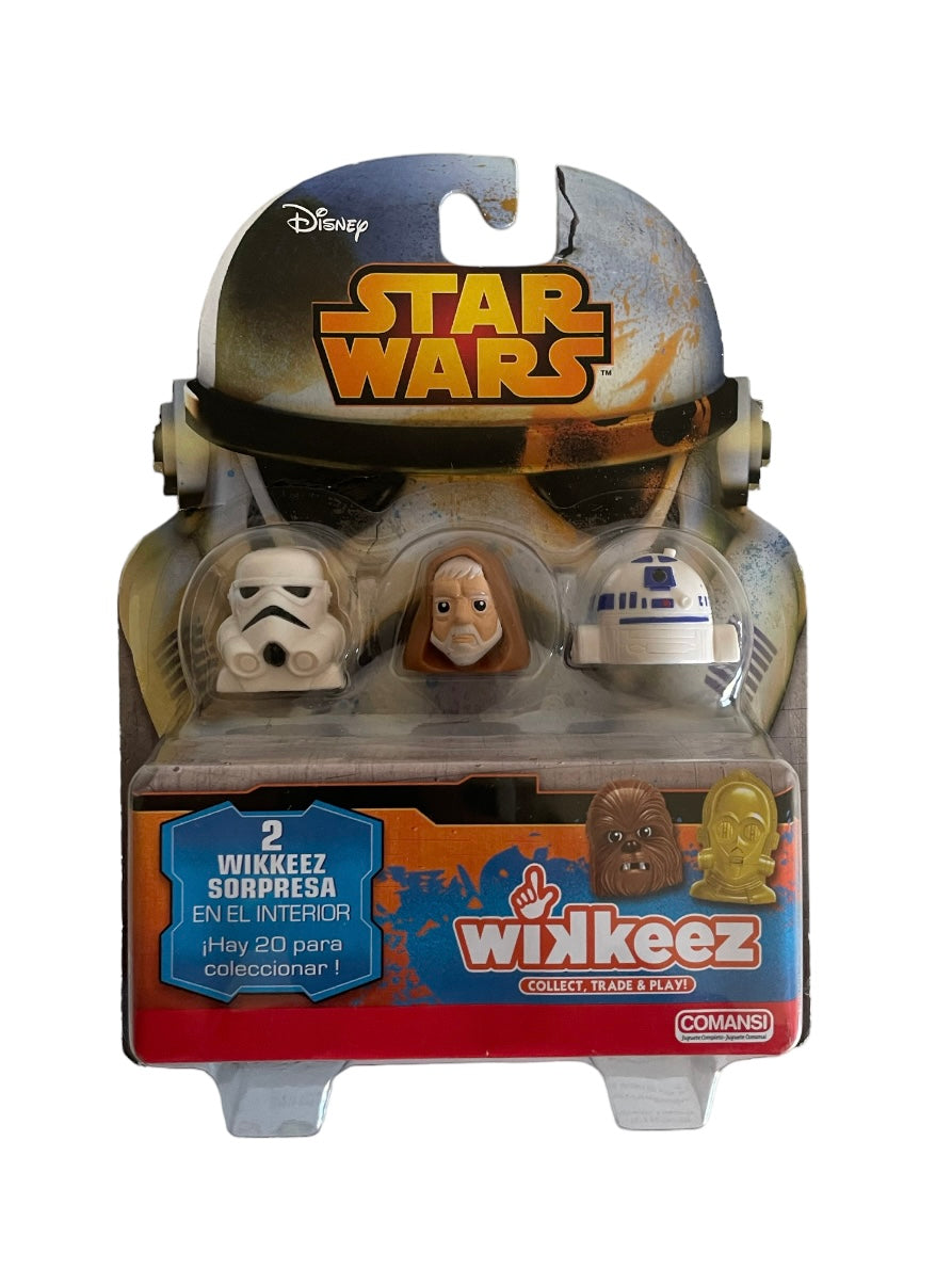 STAR WARS Collection complète de 20 mini figurines Wikkeez