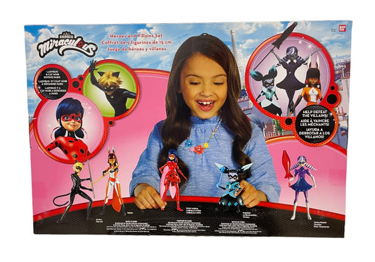 MIRACULOUS Coffret de 5 personnages figurines 15cm