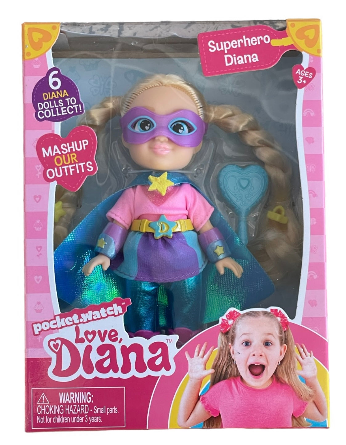 LOVE DIANA Petite poupée héroïne Diana