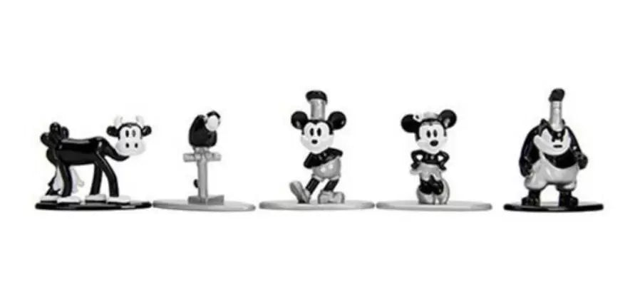 DISNEY Mickey figurines Nano Metalfigs Vintage 90 ans