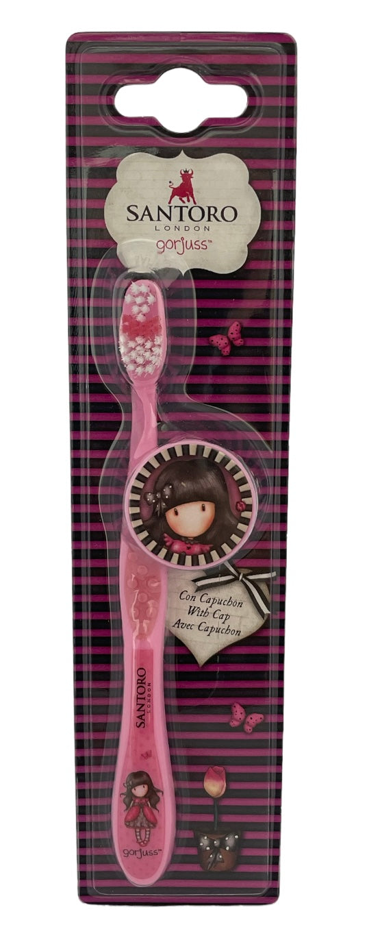 SANTORO Brosse à dents avec capuchon de protection