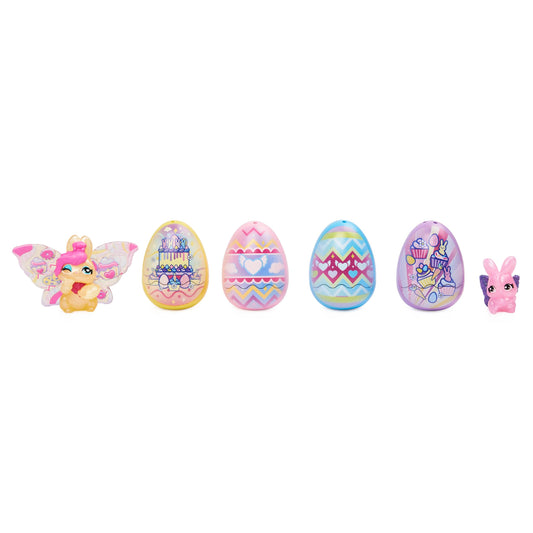 HATCHIMALS Panier de printemps familial famille lapin